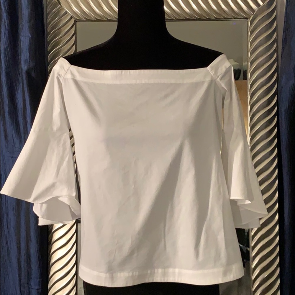 Laundry White Off Shoulder Top